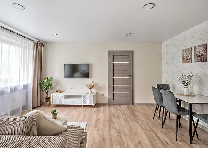 Sviesus Ir Jaukus Apartamentai Su Balkonu Appartement *
