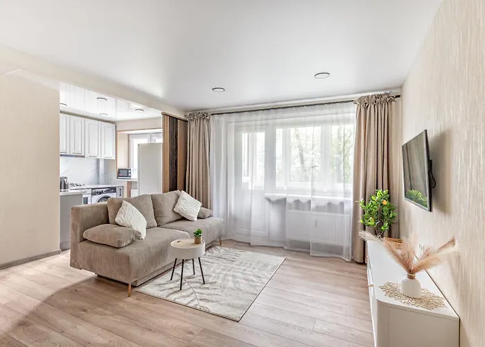 Sviesus Ir Jaukus Apartamentai Su Balkonu *